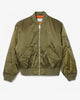 Water-Repellent Padded Bomber Jacket