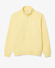 High Neck Zip-Up Print Sweatshirt